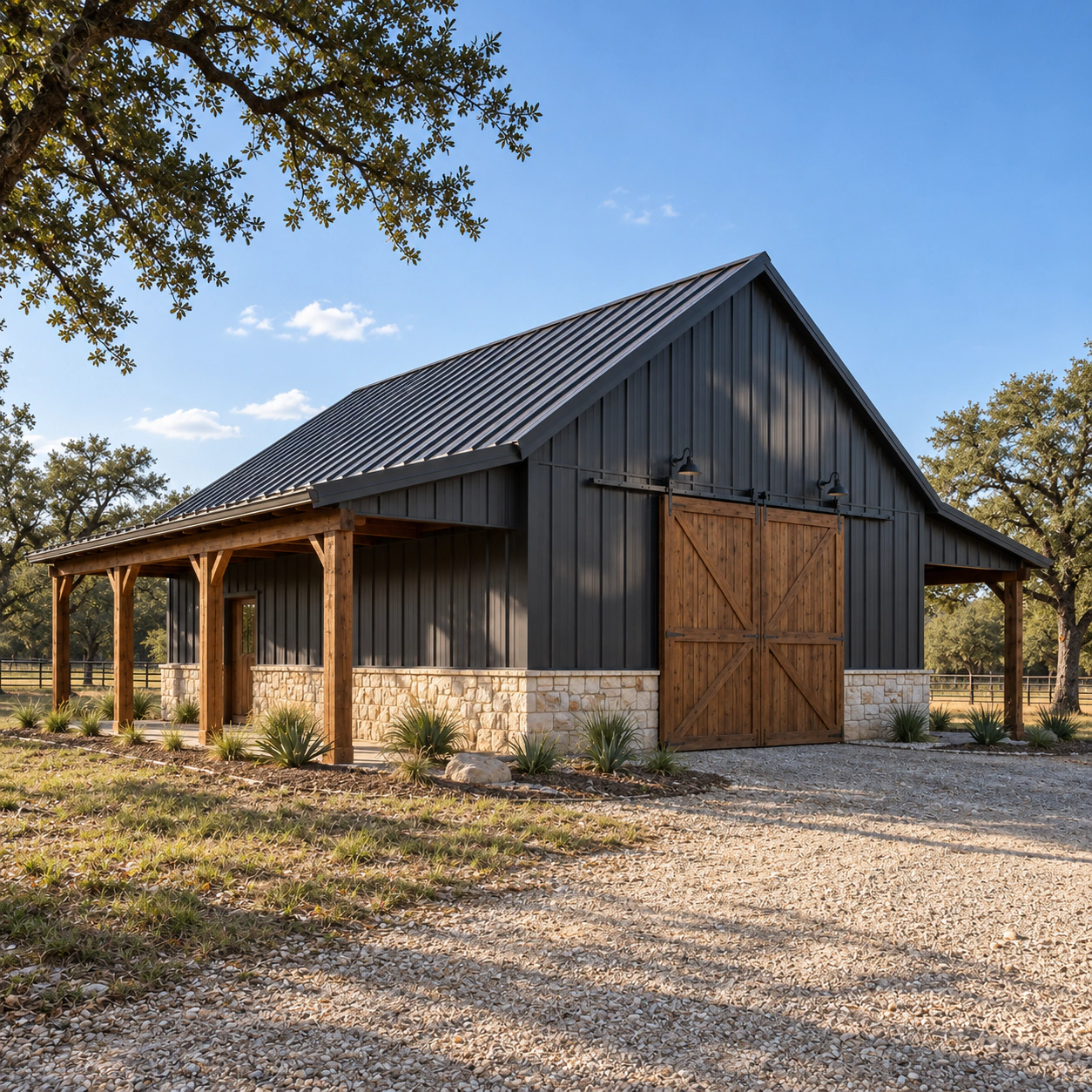 Custom Barn exterior